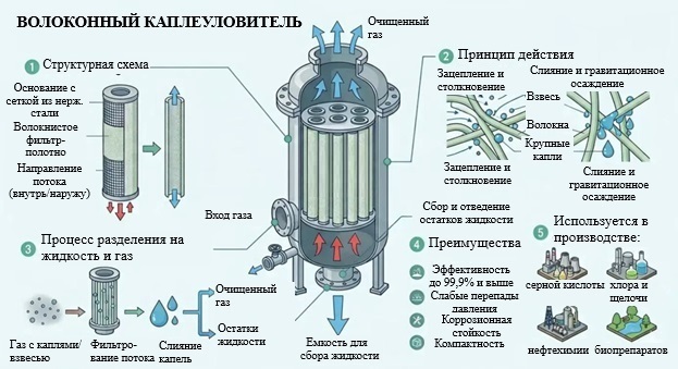 Промышленные каплеуловители Промышленные каплеуловители